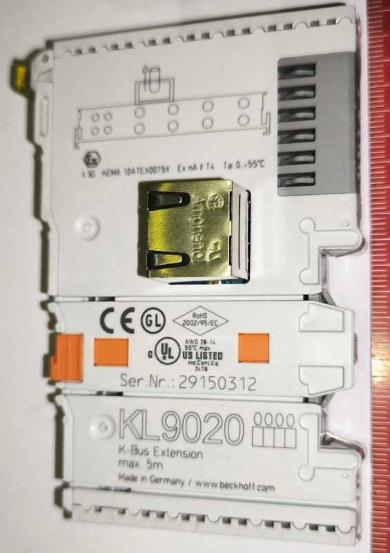 Beckhoff KL9020 Module Terminal bus extension, end terminal   .. cena na dotaz / price on request