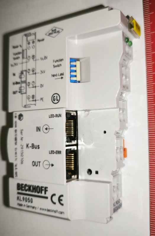 BECKHOFF KL9050 - Terminal K-Bus extension, coupler terminal   .. cena na dotaz / price on request