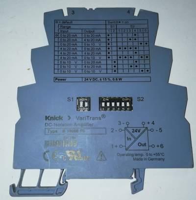 Knick, B 10000 F0, DC-Isolation Amplifier .. cena na dotaz / price on request