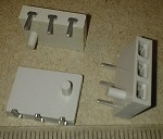 konektor-203 .. konektor 3pin šedý dle foto