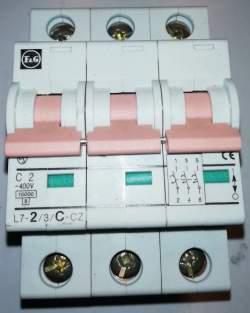 jistič  F&G L7-2/3/C-CZ C2
