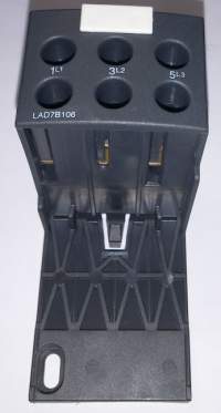 LAD7B106 - Terminal Block, For TeSys D Thermal Overload Relays