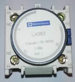 LADS2 - TeSys D, NO/NC (2), Contactor Timer, Front Mount, 10 A .. cena na dotaz / price on request