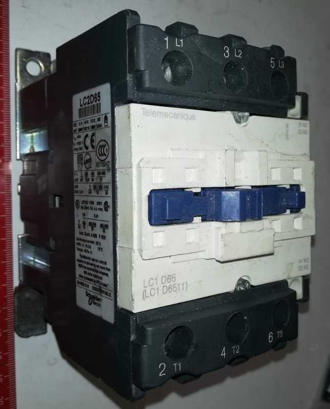 LC1D65 (LC1D6511)   - stykač TELEMACAMIQUE - 200V 50-60Hz   .. použitý / used   .. cena na dotaz / price on request