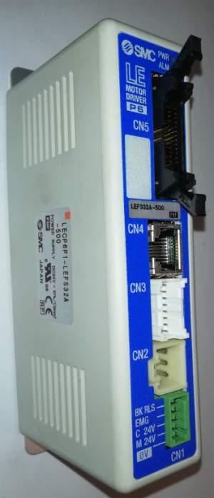 SMC LECP6P1-LEFS32A-500 controller, pnp, ELECTRIC ACTUATOR, použitý/used .. cena na dotaz / price on request