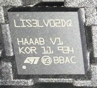 LIS3LV02DQ - ACCELEROMETER TRPL AXIS 28QFPN