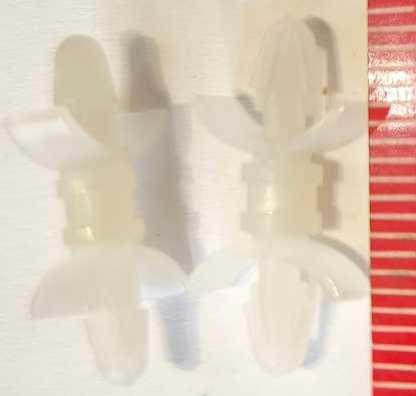 LPR8202-mini - plastový distanční sloupek, dle foto .. balení 50ks