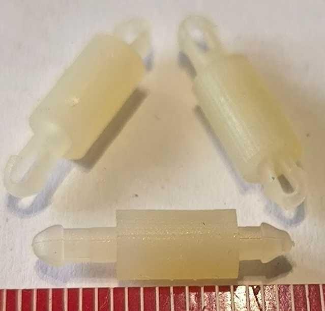 LPR8333 MINI-M -  plastový distanční sloupek, dle foto .. balení 50ks