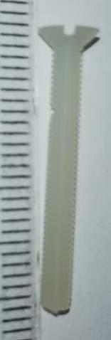 LPWS-M3x25 plastový šroubek M3x25 .. balení 100ks za 50Kč