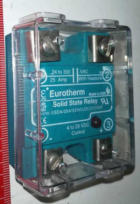 LR59793 - SSDA/10A/330V/LDC/COVER - 4 to 28 Vdc control