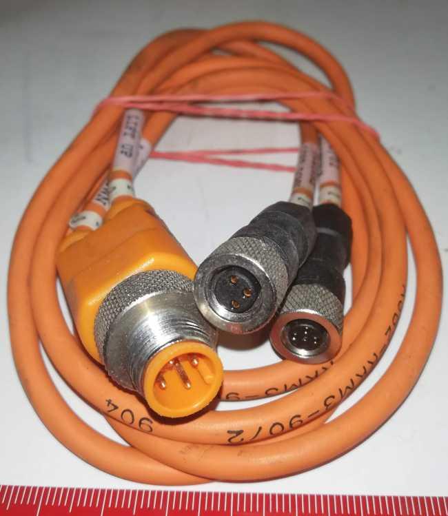 LUMBERG sensor cable - ASB2-RKM3-90/2  .. 70cm  .. starší, z demontáže