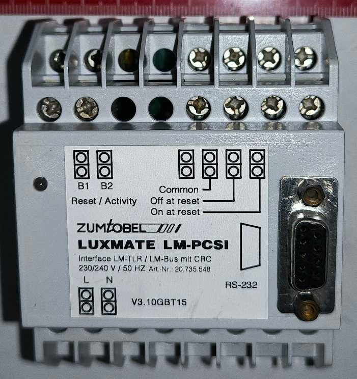 LUXMATE Lighting management - LM-PCSI .. použitý / used   .. cena na dotaz / price on request