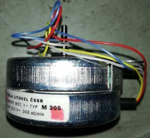 motorek M305-synch.2VA 220V,300ot/min