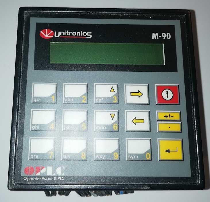 UNITRONICS M90-TA2-CAN.. poškozený, na ND