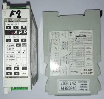 MERCOS APP01 - převodník 4-20mA  .. cena na dotaz / price on request