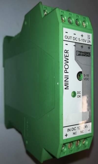 MINI-PS-12-24DC/5-15DC/2 - Spínaný síťový adaptér na DIN lištu