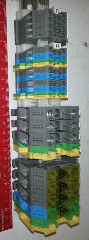 MIX-SVORKA-011  .. nová sestava na DIN liště, dle foto