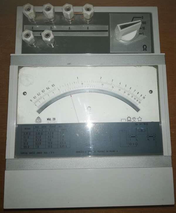 není skladem - MKL20, ohmetr, netestován, na ND nebo výstavku