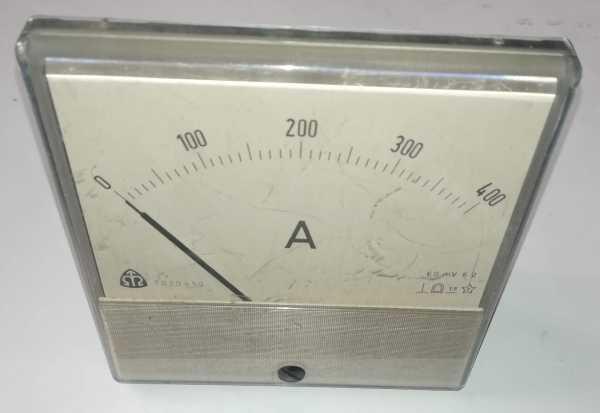 METRA MP120, stupnice 400A, citlivost 60mV 6 ohm, bez bočníku