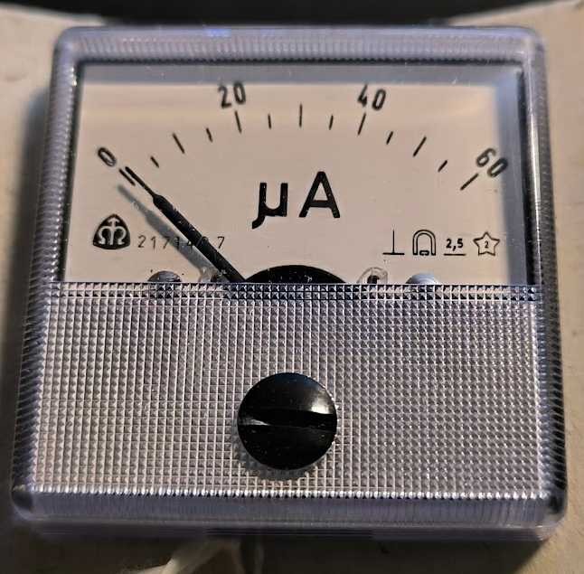 MP40 - 60uA,  METRA
