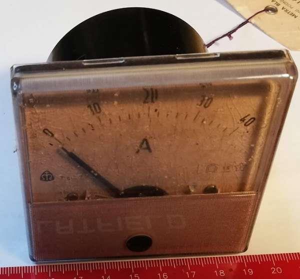 MP80 - METRA, stupnice 40A,  starší, s bočníkem