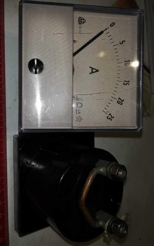 MP80 - METRA, stupnice 25A,  s bočníkem