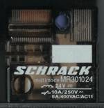 MR301024 - 24Vss  - relé SCHRACK, z demontáže