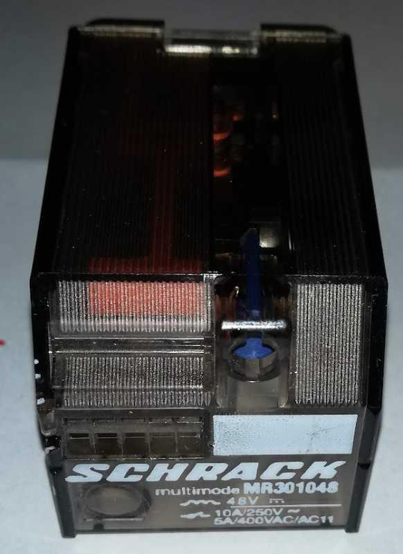 relé MR301048 48V Schrack .. cena na dotaz / price on request