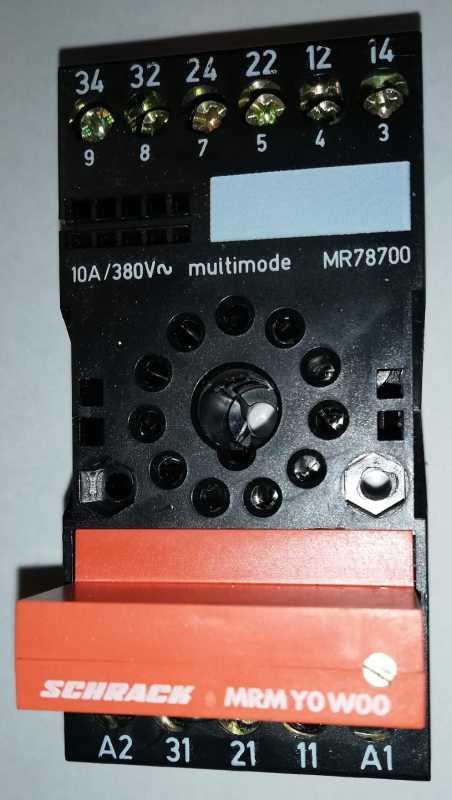 Patice Schrack MR78700 + časový modul MRMY0W00