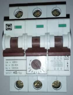 MS7-40/3P spouštěč F&G  .. cena na dotaz / price on request