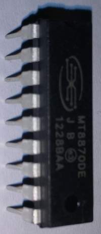 MT8870DE -  ISO2-CMOS Integrated DTMF Receiver   .. cena na dotaz / price on request