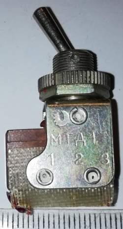 přepínač MTD1 ( МТД1 CCCP )   .. cena na dotaz / price on request