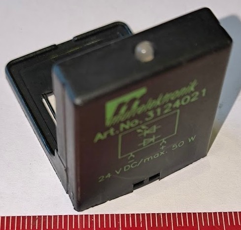 MURR 3124021 - Odrusovaci modul pod ventil, typ A 18mm - VBS-LGL-24/50