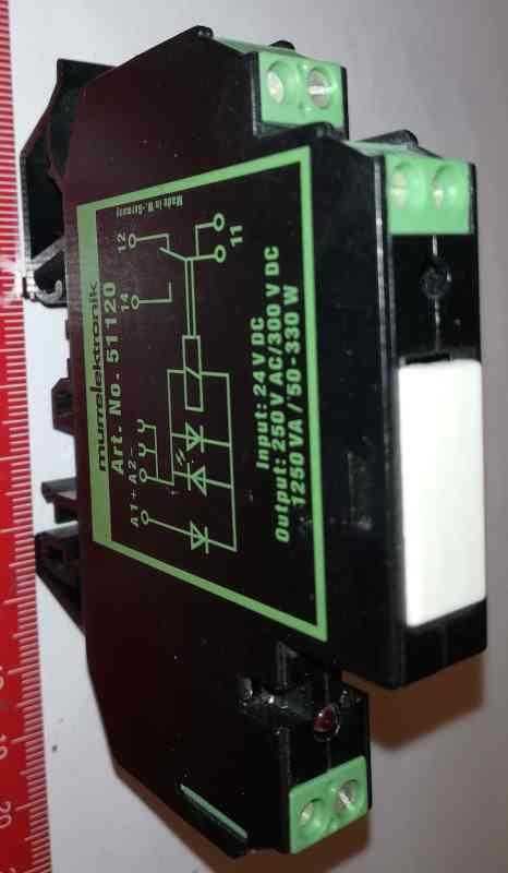 MURR 51120 -  průmyslové relé 24Vdc