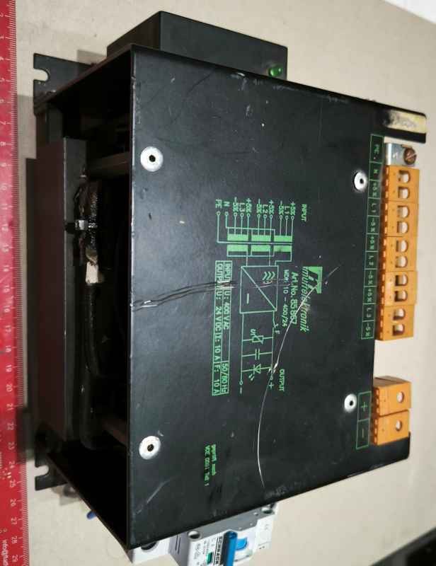 85867 - Murrelektronik power supply MDN 10-400/24   .. použitý / used  .. cena na dotaz / price on request