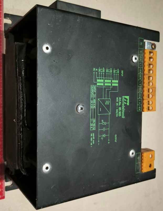 85905 - Murrelektronik power supply MDN 25-400/24   .. použitý / used  .. cena na dotaz / price on request