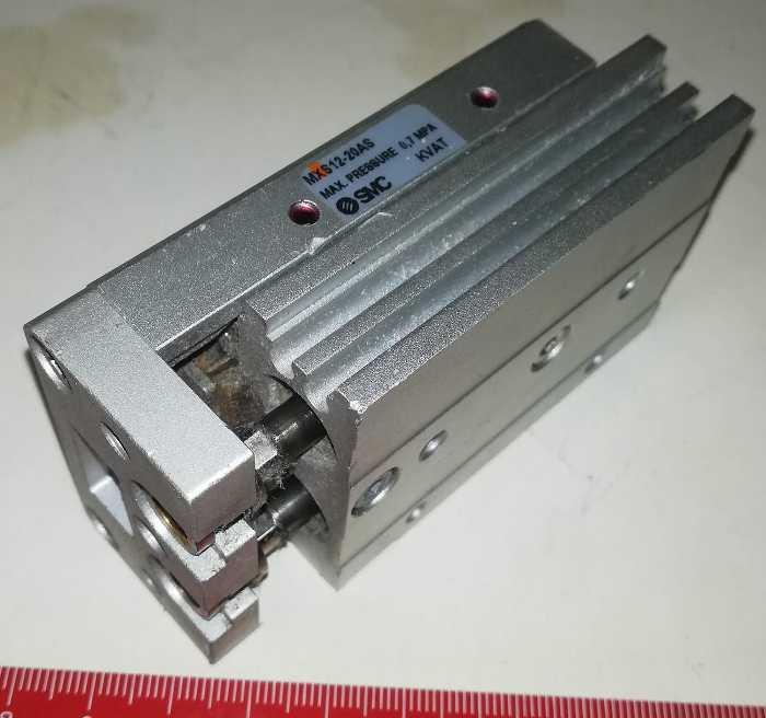 SMC MXS12-20AS cyl, slide table, dual rod