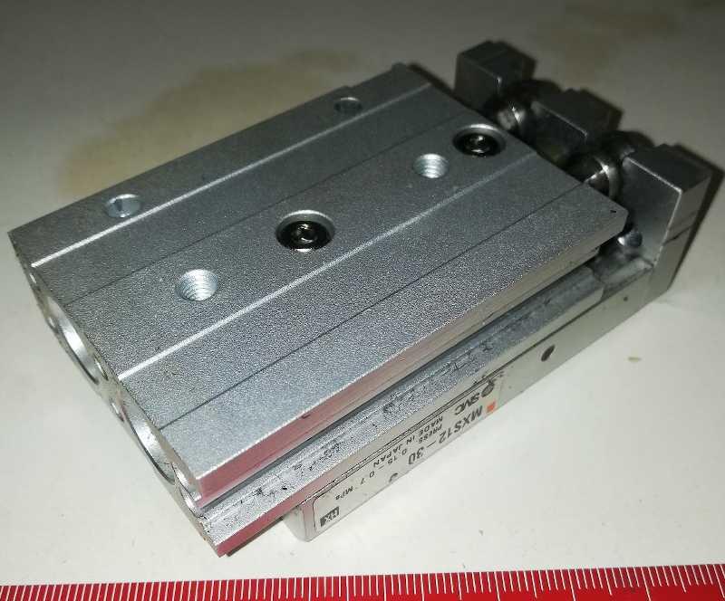 SMC MXS12-30 cyl, slide table, dual rod