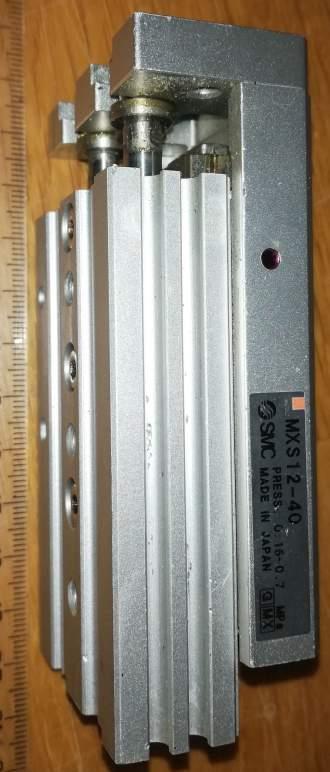 SMC MXS12-40 cyl, slide table, dual rod