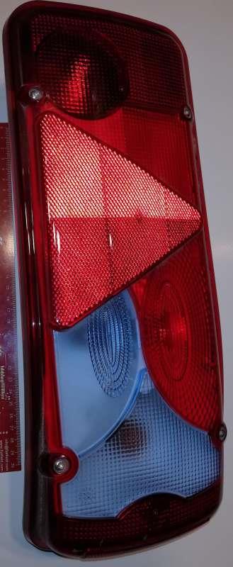 zadní světlo pro nákl. auta,  400x160x80mm (156419/right)