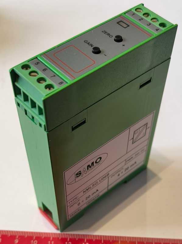 NMLSG.U07A - převodník 4-20mA / 0-20mA .. 24Vdc  .. cena na dotaz / price on request