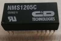 NMS1205C - Isolated DC/DC Converters 12V+/-5Vout +/-200mA 6kVDC Isolated 2W