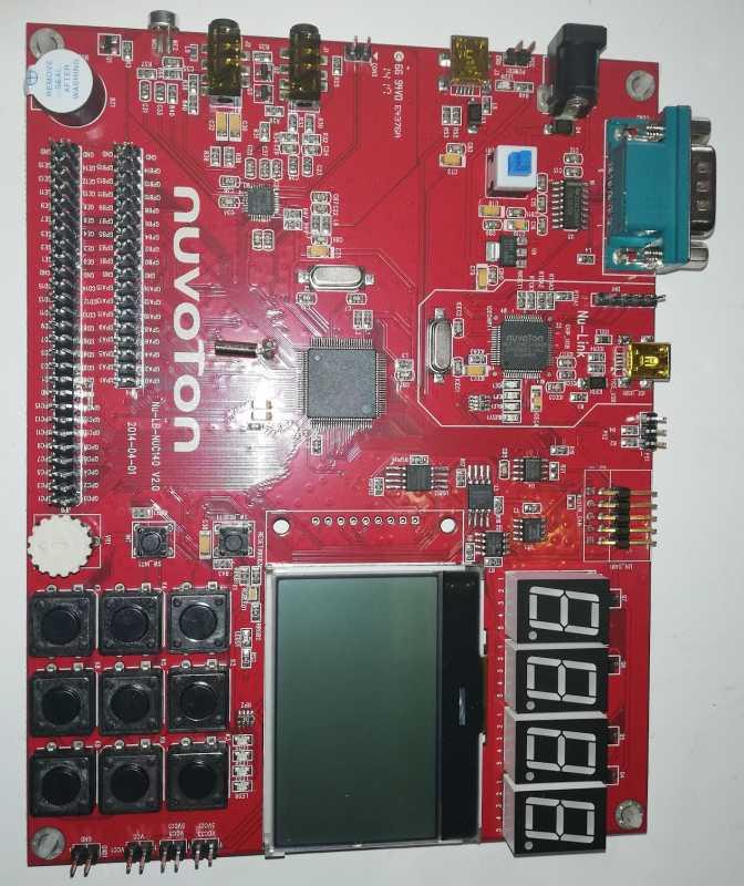 NU-LB-NUC140 by Nuvoton Technology Corporation - NUC100/NUC120/NUC130/NUC140 Microcontroller Development Kit 50MHz CPU Flash