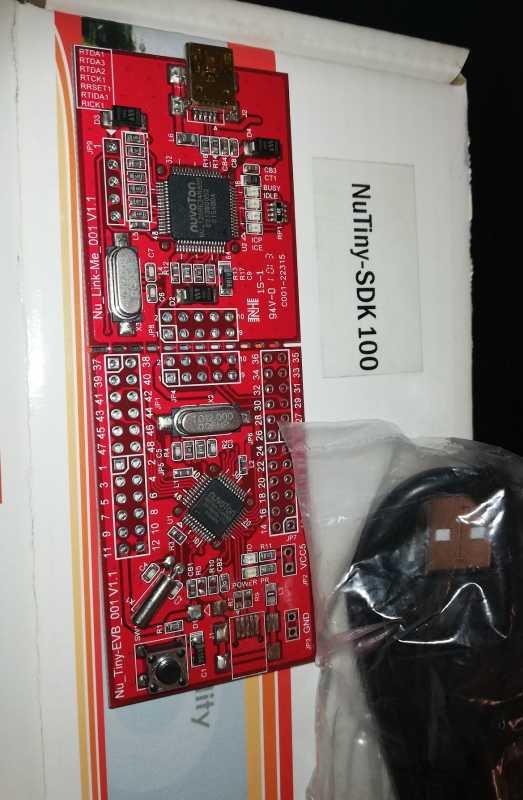 NuTiny-SDK100  Development Tools NUVOTON