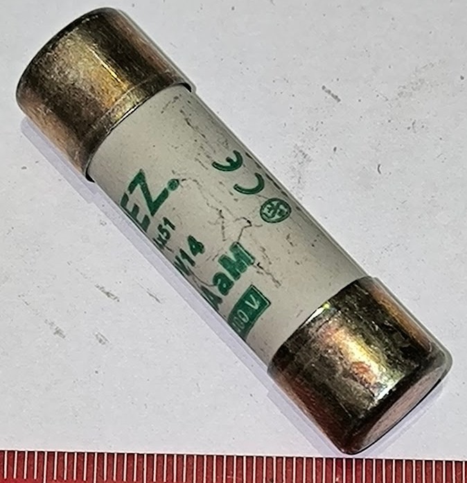 pojistka OEZ 14x51 -  PV14 63A 400V