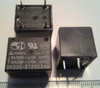 relé OKS3C-S12DC24V .. balení 5ks za 100Kč