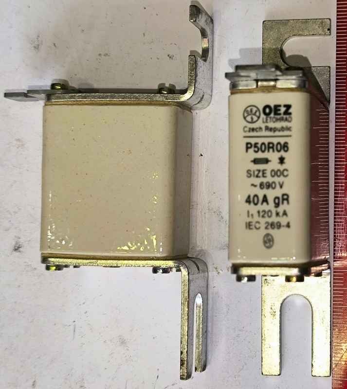 OEZ P50R06 40A gR - Pojistková vložka pro jištění polovodičů