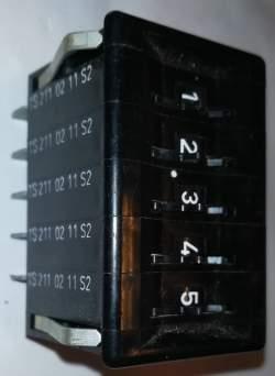 sada 5x TS2110211  - palcový přepínač  .. cena na dotaz / price on request