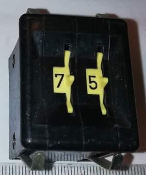 sada 2x TS2120014 starší  pájený - palcový přepínač  .. cena na dotaz / price on request