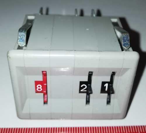 sada TS2120001 + TS2120051 + TS2120002 - palcový přepínač